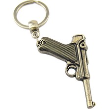 Lgr-P8 Tabanca Silah Anahtarlık - Nikel Oksit