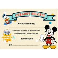 Ida Dental Cesaret Belgesi-Cesaret Diploması- 50 Adet Karma