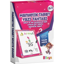 Btoys Manyetik Tablet Kız