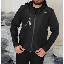 Taktikal Tactikal Softjel Içipolarlısıvı ve Rüzgar Geçirmez Outdoor Slimfit Mont