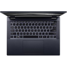 Acer Travelmate P4 Intel Core I7-1260P 32GB 512GB SSD Intel UHD Graphics Fhd 14" Windows 11 Pro Taşınabilir Bilgisayar MP414WP04 + Zettaçanta