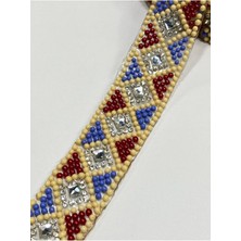 Karan Tuhafiye Taşlı Şerit / Ütü İle Yapışan Şerit / 1 Metre