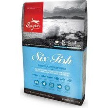 Orijen 6 Fish 6 Balıklı Tahılsız Tüm Yaşam Evreleri Için Köpek Maması 2 kg