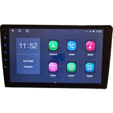 Citroen C5 2008-2015 Yıl Android Sürüm 13 Kablosuz Carplay Navigasyon Multimedya 10 Inç Ekran 2Gb Ram + 32Gb Rom Hafıza Çerçeve ve arka görüş kamerası ile