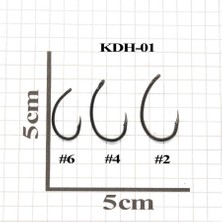 Kudos Kdh-01 Sazan Iğnesi (10 Adet) Standart-No4