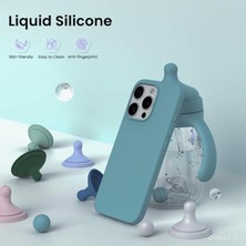 Lopard Apple Iphone 16 Pro Lansman Kılıf Içi Kadife Soft Yumuşak Dokulu Kılıf Liquid Lsr Silikon