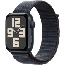 Apple Watch Se Gps 44MM Midnight Aluminium Case With Ink Sport Loop