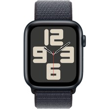 Apple Watch Se Gps 44MM Midnight Aluminium Case With Ink Sport Loop