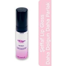 Lujeu Lip Gloss - Şeffaf Dolgunlaştırıcı, Dudak Parlatıcı, Nemlendirci