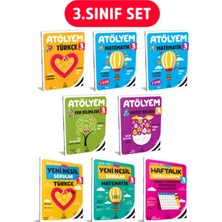 Arı Yayınları 3 Sınıf Atölyem Set (8 Kitap)