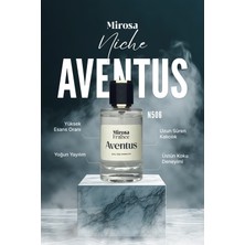 Mirosa de France Aventus Niche Collection Yüksek Kalıcı Erkek Parfum EDP Sevgililer Günü Premium Kutu 50ml N506