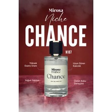 Mirosa de France Chance Niche Collection Yüksek Kalıcı Kadın Parfum EDP Sevgililer Günü Premium Kutu 50ml N107