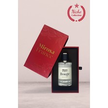 Mirosa de France Rouge Niche Collection Yüksek Kalıcı Kadın Parfum Bakarat EDP Sevgililer Günü Premium Kutu 50ml N701