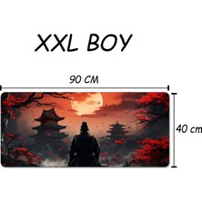 Asmat Paw Xxl 90*40 cm Samuray Gaming Çalışma ve Oyun Klavye Mausepad /klavye ve Fare Altlığı