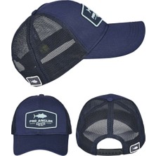 Fujin Pro Angler Dark Navy + Turquoise Bench Şapka