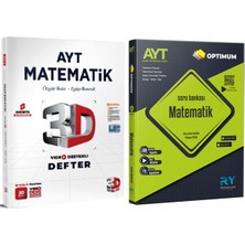 Referans Yayınları AYT Matematik Soru ve 3D AYT Matematik Video Destekli Defter 2'li Set