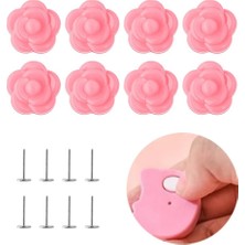 Çerçici Gül Desenli Yorgan Sabitleme Aparatı Pratik Sabitleyici 8 Adet