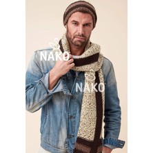 Nako 1 Adet Vega Tweed Premium Akrilik El Örgü İpi Yünü No: 31752