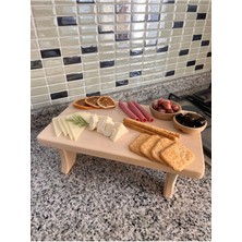 Woodhub Stolthet Ahşap Sunum Tahtası-Ayaklı Kesme Tahtası-Et Sunum Tahtası, Pizza Tahtası, Kesme Tahtası