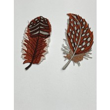 Karan Tuhafiye Ütü İle Yapışan Arma Seti, 2 Adet Renkli Dikiş Aksesuarı