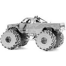 DIY 3D Metal Puzzle Monster Truck Hediyelik Maket 14+Yaş