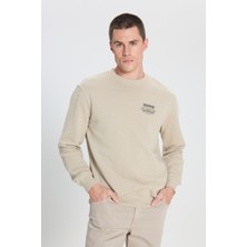 Wrangler Regular Fit Normal Kesim Bisiklet Yaka Pembe Sweatshirt