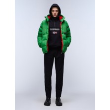 Napapijri Siyah Erkek Bisiklet Yaka Sweatshirt NP0A4I5E0411_BURGEE Hzh 2.0