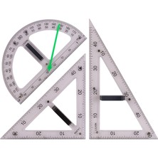 Vanmbo Büyük Matematik Cetvelleri Çizim Öğ Malzemeleri 3 (Yurt Dışından)