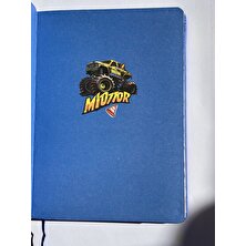 LİNCO Squishy Kapaklı Defter Motor Temalı