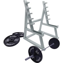 Maelove Squat Rack Barbell Rafı Barbell ile Icı Depolama Düzenleyici Raf (Yurt Dışından)