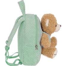 TLP Brands Çocuk Çantası Safta Teddy Bear Turkuaz 23 x 27 x 7,5 cm (Yurt Dışından)