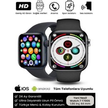 Watch 7 Series T700S Akıllı Saat Çift Tuş Aktif Arama Cevaplama Ios Androıd Uyumlu