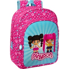 Pinypon Okul Çantası Pinypon Mavi Pembe 26 x 34 x 11 cm (Yurt Dışından)