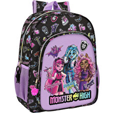 Monster High Okul Çantası Monster High Creep Siyah 32 x 38 x 12 cm (Yurt Dışından)