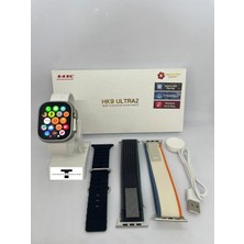 Woodhub Watch 9 Hk 9 Ultra 2 Serisi Ultra 2 Amoled Ekran Dinamik Ada Yapay Zeka Uygulama Indirme Akıllı Saa