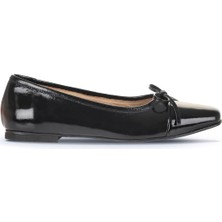Bueno Shoes Siyah Rugan Deri Kadın Babet 01WD1302 01WD1302