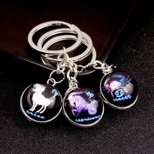 Buy Küre Takımyıldızı Karanlıkta Parlayan Kristal Zodyak Anahtarlık (Yurt Dışından)