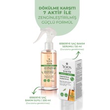 Yoon 2'li Set-Saç Dökülme Karşıtı, Hızlı Uzatma, 7 Aktifli Biberiyeli Saç Serumu 50ML & Bakım Suyu 200ML