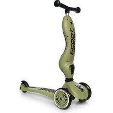 Scoot And Ride Highwaykick 1 Oturaklı Çocuk Scooter Olive 160629-00001