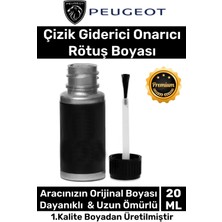 Carlburn Özel Üretim Suya Dayanıklı Peugeot Marka Uyumlu Çizik Taş Izi Giderici Onarıcı 20ML Oto Rötuş Boyası