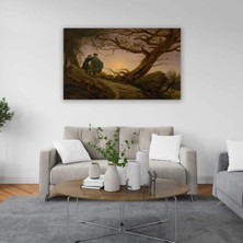 Vientex Caspar David Friedrich Iki Adam Tablosu - FMS130