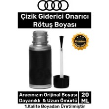 Carlburn Özel Üretim Suya Dayanıklı Audi Marka Uyumlu Çizik Taş Izi Giderici Onarıcı 20ML Oto Rötuş Boyası