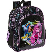 Monster High Çocuk Çantası Monster High Siyah 32 x 38 x 12 cm (Yurt Dışından)