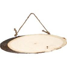 Baltato Ahşap Düğün Orta Süslemeleri El Yapımı Ahşap Disk 23CMX7CM (Yurt Dışından)