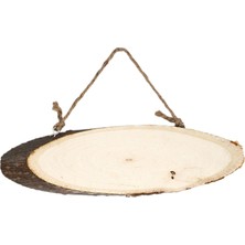 Baltato Ahşap Düğün Orta Süslemeleri El Yapımı Ahşap Disk 23CMX7CM (Yurt Dışından)