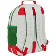 Benetton Okul Çantası Benetton Pop Gri (32 x 42 x 15 Cm) (Yurt Dışından)