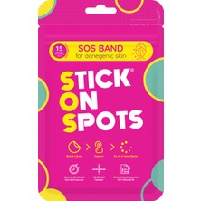 Stick On Spots Sos Band - 15 Adet Sivilce Akne Patch x5 Sos Bant