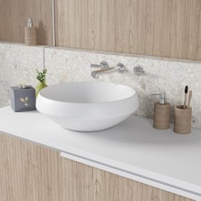 Creavit Deep Set Üstü Lavabo Beyaz 45CM