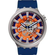 Swatch SB07S114 Swatch Orange In The Works Erkek Kol Saati