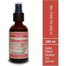 ORIGINAL BOTANIC  ORIGINAL BOTANIC 10 Etkili Vegan Saç Bakım Yağı Kadın 100ml